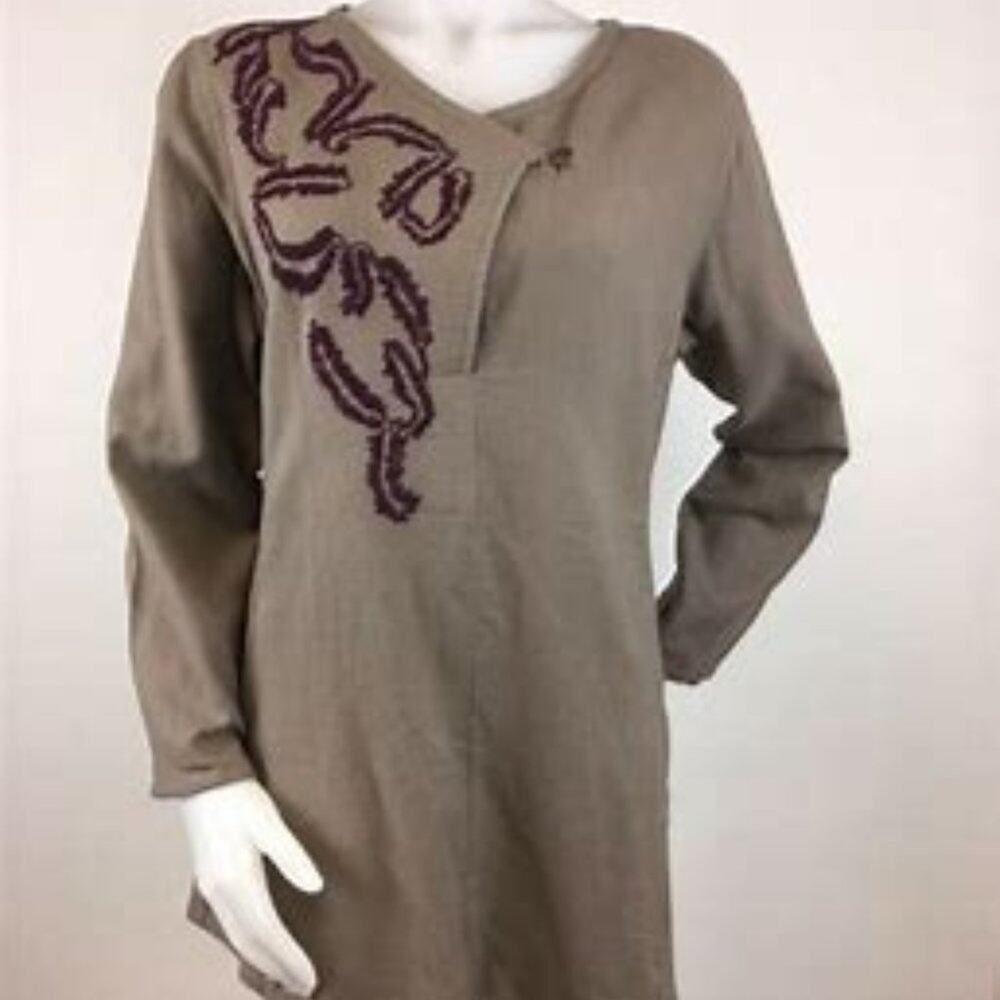 NWOT Soft Surroundings 100% Cotton Embroidered Top